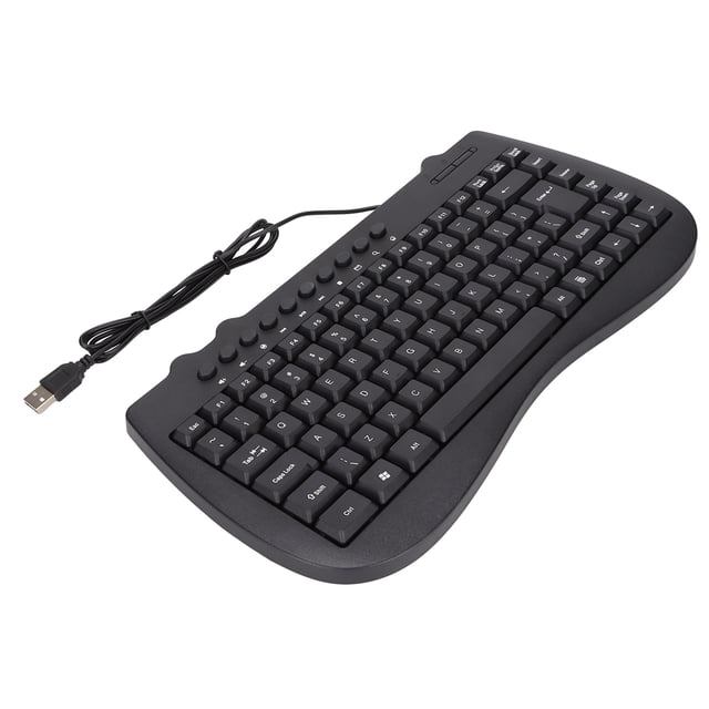 Teclado, teclado Mini teclado con cable de 95 teclas Funcionalidad inteligente del teclado USB