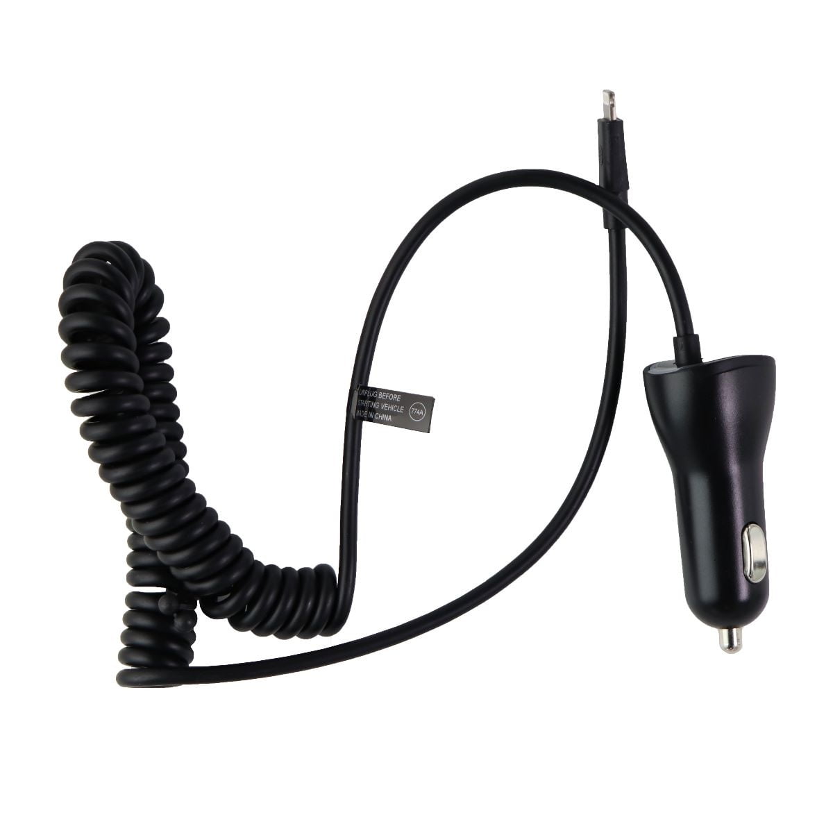 AT&T Car Charger with Lightning Connector for Apple Devices & Extra USB