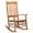 Original Wood - Wave Back, variant on Ktaxon Wooden Rocking Chair, Wood Rocker, Patio Chair, Wooden Rocker, Wood Chair for Outdoors and Indoors, Patio Lawn, Yard, Black