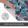 thumbnail image 3 of Kdxio Fish In The Wave,16" x 24", Non-Slip Front Door Mats,Outdoor Welcome Mat Washable, 3 of 9