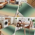 thumbnail image 5 of 3'x5' Rug for Living Room Bedroom, Green Yellow Ombre Washable Area Rugs Non-Slip Carpet Mats, Farmhouse Modern Gradient Art Indoor Low Pile Area Rug Runner for Kitchen, Mudroom, 5 of 8