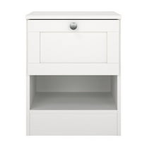 Tvilum Billund 1 Drawer Bedroom Nightstand for Adults, White