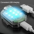 thumbnail image 6 of High Brightness Wireless LED Strobe Light, Waterproof Led Strobe Lights with Remote Control for Car Trucks Motorcycle Bike, USB Charging, 6 of 9
