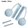 thumbnail image 2 of Ropeless Jumping Rope with Weight Ball,Adjustable Rope Length Counter for Workout Home Fitness - sky blue, 2 of 5