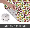 thumbnail image 6 of Gukieu Colorful Fruits Print Dust-proof Floor Mats, Water-absorbent and Non-slip Flannel Door Mats 16x24in, Home Decoration Suitable for Kitchen, Bathroom, Garage, 6 of 7