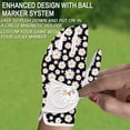 thumbnail image 4 of FINGER TEN Golf Gloves Women Left Right Hand Leather with Ball Marker Value Pack, Colored Glove for Ladies Right Left Handed Golfer All Weather Grip, 4 of 7