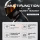 thumbnail image 2 of YZ06 Auriculares Bluetooth 5.0 para cascos de moto Llamada manos libres Radio FM Abanopi Walkie talkie de la motocicleta, 2 of 7