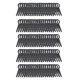 thumbnail image 3 of 100 piezas de clips de soporte para plantas de jardín, clips para tallos de enredaderas de flores, clips para enrejados para negro, 3 of 8