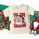 thumbnail image 1 of Camiseta navideña de Papá Noel para niños y niñas pequeños, camisetas navideñas de manga corta, camisetas festivas, 1 of 5