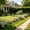 White-WH, variant on Climbing Greenery support, garden border fence, stackable plastic garden fence, picket style, weather-resistant, for lawn flowerbed vine edging yard outdoor decor