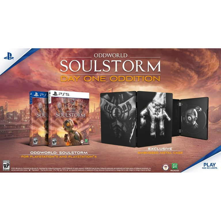 ODDWORLD SOULSTORM Sur PlayStation 5 (PS5) - Neuf Sous Blister VF