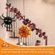 thumbnail image 5 of Guirnalda decorativa de Halloween | Enredadera de hojas de calabaza otoñales | Follaje artificial de 175 cm para repisa de chimenea, escalera o puerta, 5 of 6