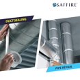 thumbnail image 2 of Cinta de aluminio Saffire Heavy Duty HVAC de 7,6 cm x 45,7 m (paquete de 3), 2 of 5