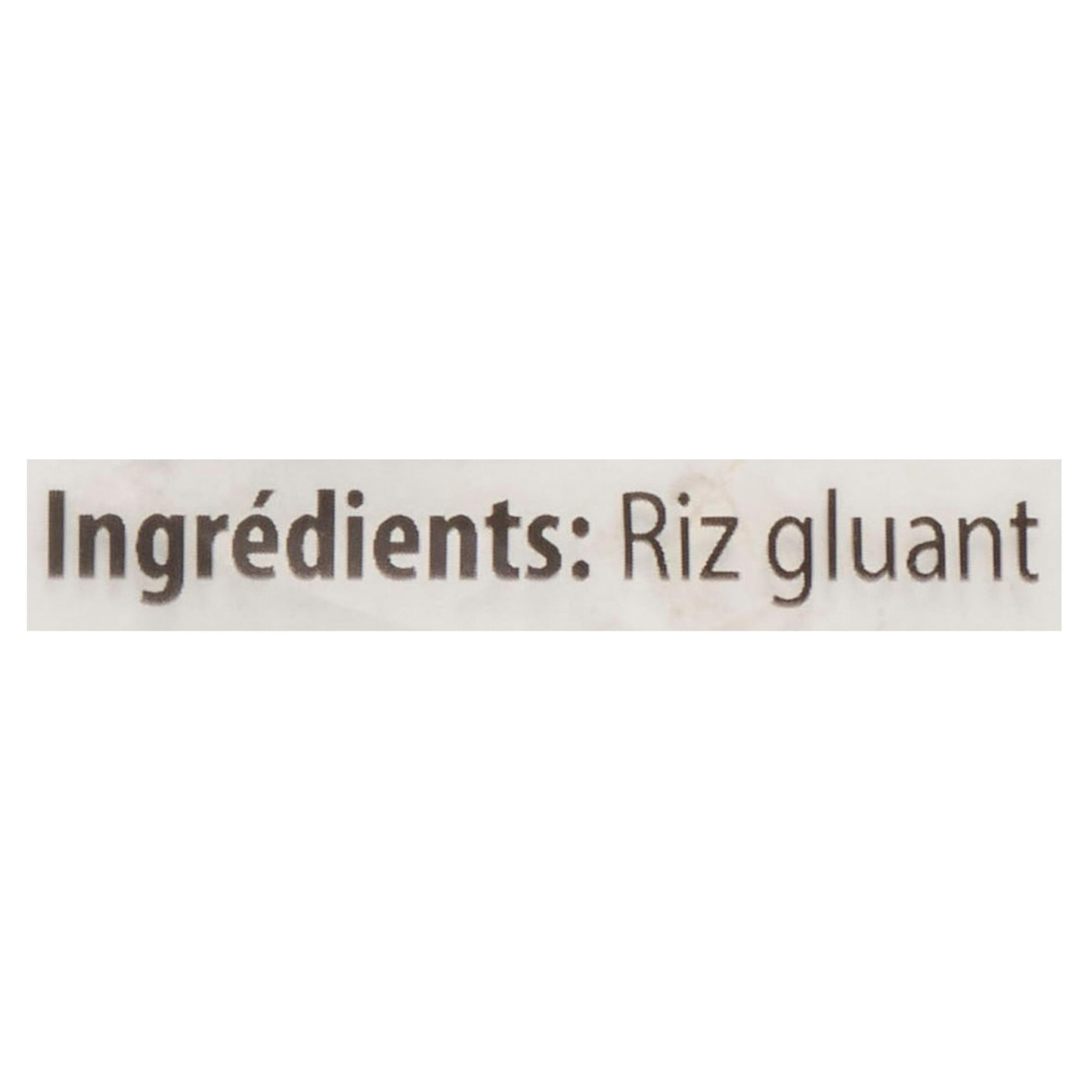 Farine de riz gluant