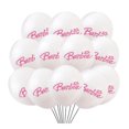 thumbnail image 4 of Juego de globos de látex con temática de Barbie para adultos y niños, suministros de decoración para fiesta de cumpleaños, boda y Princesa, rosa y blanco, 1 Juego（20240507X02 48PCS, 4 of 5