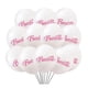 thumbnail image 4 of Juego de globos de látex con temática de Barbie para adultos y niños, suministros de decoración para fiesta de cumpleaños, boda y Princesa, rosa y blanco, 1 Juego（20240507X02 48PCS, 4 of 5