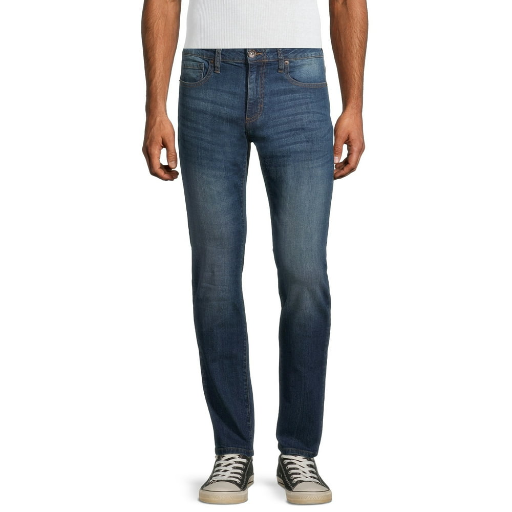 Lazer - Lazer Men's Flex Denim Skinny Fit Jeans - Walmart.com - Walmart.com