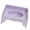 Purple, variant on AOOOWER ABS Plastic Square Pet Bowl with AntiSlip Bottom Raised Feeder Bowl Food Dish for Small Dog Cats Feeding and Watering