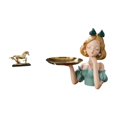 thumbnail image 1 of Figura de caballo en miniatura, escultura coleccionable de resina, adorno de caballo, estatua de animal, decoración para el hogar, llavero, bandeja, f, 1 of 8