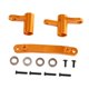 thumbnail image 2 of 1/16 RC Conjunto de dirección de automóvil con rodamientos ESTECTIVO FÁCILA COMPONENTES RC Accesorios de metal Piezas RC para 16101 16201 Oro, 2 of 8