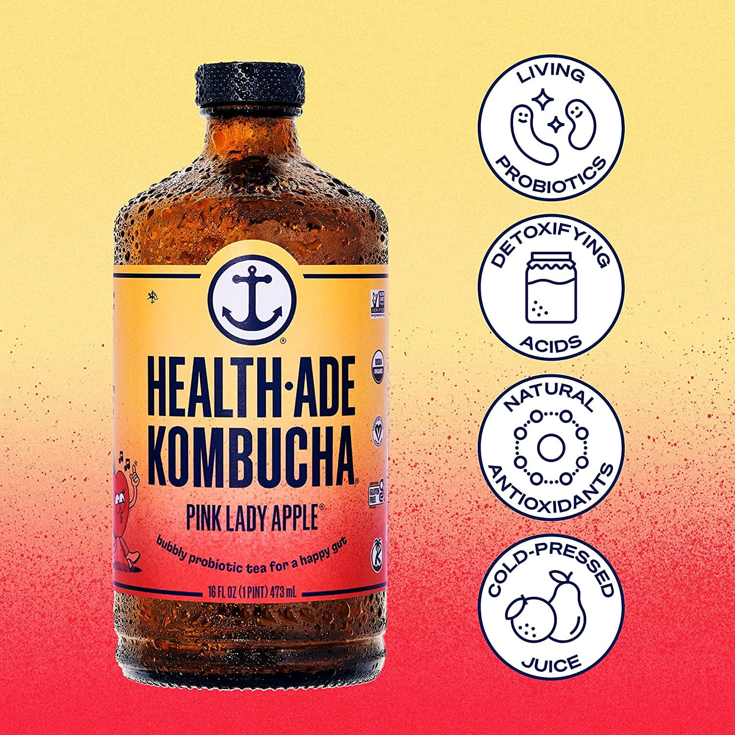 Pink Lady Apple® Kombucha