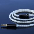 thumbnail image 1 of JCALLY ZSN/ZST/ZS10/AS10/ES3 Silver-plated Braided Wire Earphone Cable Cord, 1 of 8