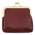 thumbnail image 3 of Billetera Mini Retro Moneda Bolso Aceite Cera Cuero Compra (), 3 of 7