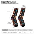thumbnail image 2 of Disketp Cute Animals Unisex Crew Socks Lightweight Breathable Ventilation Ankle Socks, Mid-calf socks for Daily, 2 of 6