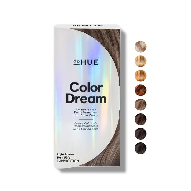 Tinte de pelo DPHue Color Dream, marrón claro, 118 ml, dura 16 lavados