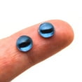 thumbnail image 2 of Teal Blue Goat Glass Eyes, 2 of 8
