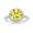 Yellow, variant on Bling Jewelry Womens Classic 3CT CZ Round Solitaire Halo Engagement Ring Sterling Silver Gold Plated