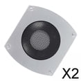 thumbnail image 1 of 2x Cubierta de Altavoz, Cubierta Protectora para Altavoces DIY, Panel de Tweeter Protector de Bocina 2 piezas, 1 of 5