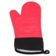 thumbnail image 2 of Guantes Aislantes Para Microondas, Guantes De Silicona Para Horno Con Aislamiento Térmico Forro De Algodón Suave Antideslizante Resistente A Altas Temperaturas Largo Con Lazo ANGGREK Descripción de la referencia, 2 of 5
