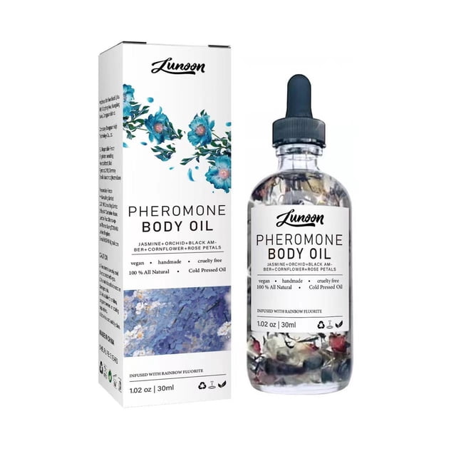 Autorización Aceite corporal con esencia de feromonas y pétalos que nutre la piel, el cabello y los pies y previene los pies agrietados. Aceite de cuidado multiefectos de 30 ml (compre 2 y ahor