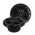 thumbnail image 1 of SA-525M01B - Pair of Black 5.25 Inch 100 Watt 2-Way Waterproof Boat/Marine Speakers - 200 Watts Total, 1 of 8