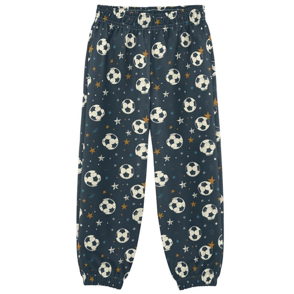 joogoo Football and Stars Boys' Sweatpants Jogger Pants 5-6Y