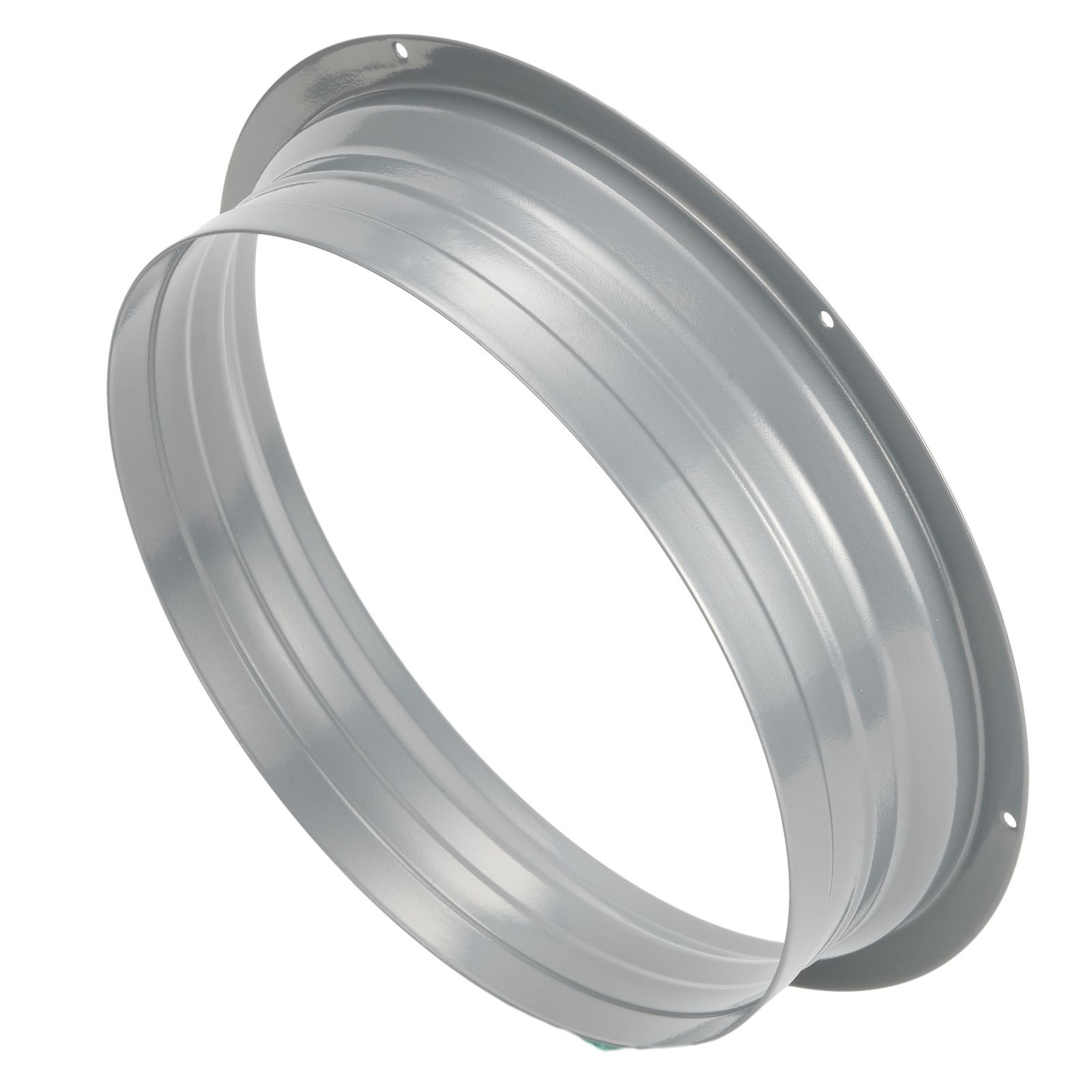 CHENGSI for Round Pipe Flange Aluminum Tube Air Ventilation Hose Connector 250mm Exhaust Duct Metal Flange Air Vent Galvanized Sheet Anti-Corrosion Cold-Resistant