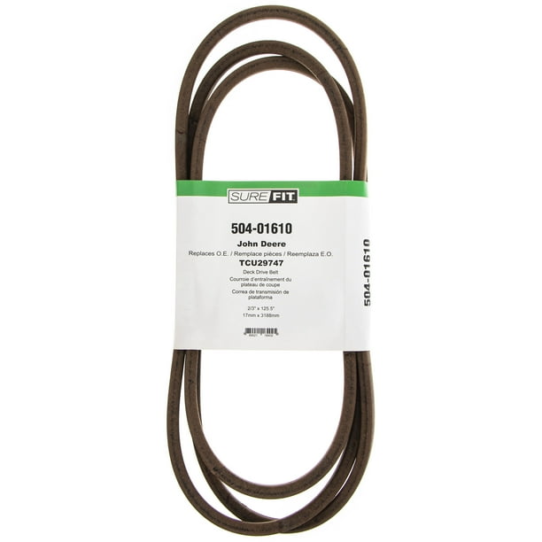 SureFit 48" Deck Drive Belt Replacement for John Deere TCU29747 WH48A