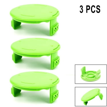 3 Pack Green Spool Line Cover for 40V Trimmer Replacement