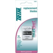 Trim Callus Shaver Replacement Blades, 10 Ct