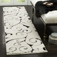 thumbnail image 1 of SAFAVIEH Florida Douglas Floral Vines Shag Area Rug, 1 of 6