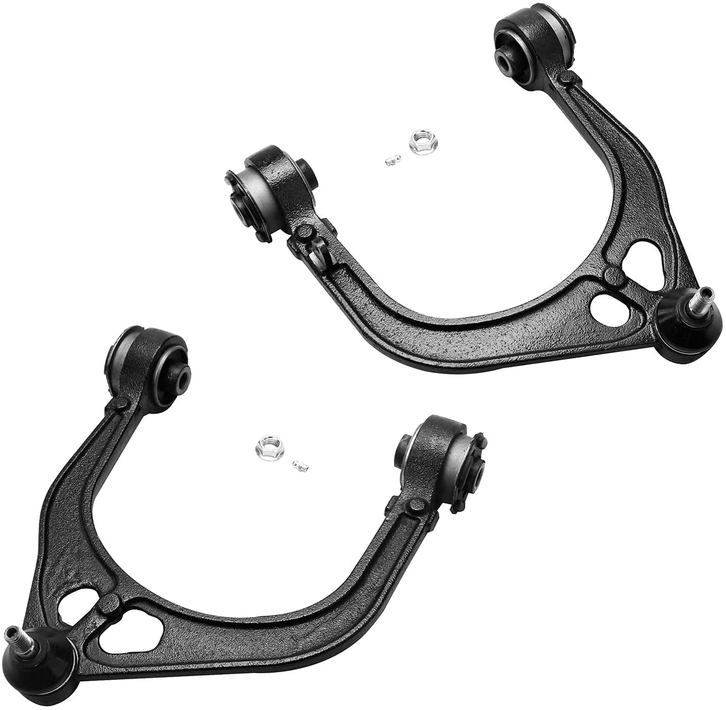 Detroit Axle - RWD Front End Kit for 2011-2019 Chrysler 300 Dodge Charger Challenger Upper & Lower Control Arms Ball Joints Sway Bar End Links 2012 2013 2014 2015 2016 2017 2018 Replacement