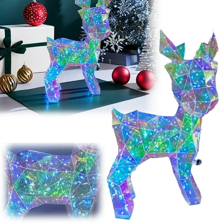 

GIUHUIZ Colorful Deer Valentine s Day Qixi Birthday Gift Atmosphere Night Light Colorful Creative Gift