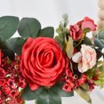 thumbnail image 3 of Guirnalda artificial de madera con perlas, guirnalda de flores decorativas, guirnalda de té, decoración del hogar, 3 of 14