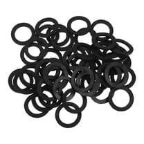 CTIRCHIU 50Pcs Versatile Rubber Dumbbell Clamps for Weightlifting and Fitness Barbell Accessories