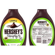Hershey,S Simply 5 Genuine Chocolate Flavor Syrup ( 2 Pack) - Set Of 2