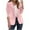 Pink, variant on Women's Velvet Blazer Long Sleeve Shawl Collar Blazer Suits Office Work Blazer Jacket Open Front Cardigan