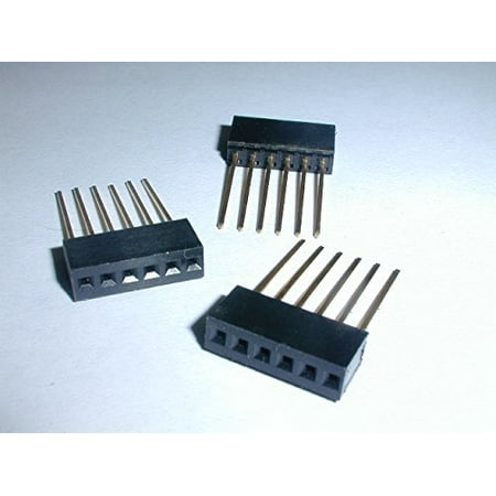 Circuit Card Assembly - Circuit Assembly CA-06VSC-63B 6 Pos Header Socket Single Row Gold Plated (3 pack) Non-RoHS - CAS06VSC63B