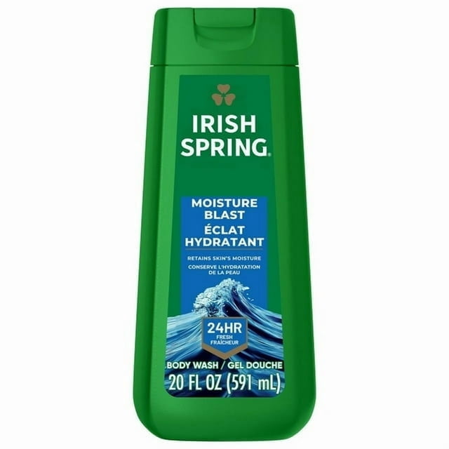 Irish Spring Gel Douche Hydratant pour Hommes, 591 ml