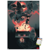 Netflix Stranger Things - Silhouettes Wall Poster, 14.725" x 22.375"